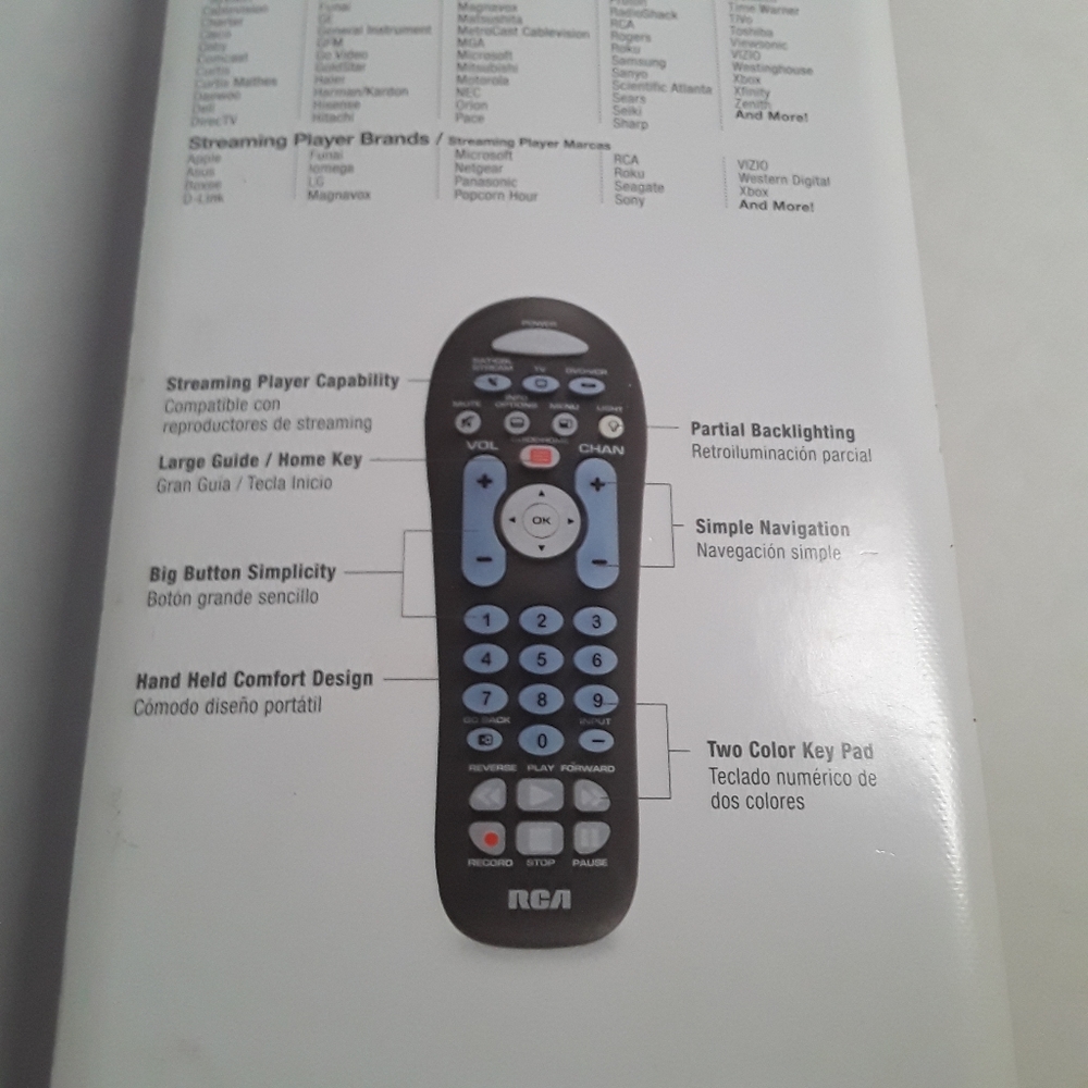 RCA universal Remote control tv - Picture 4 of 6